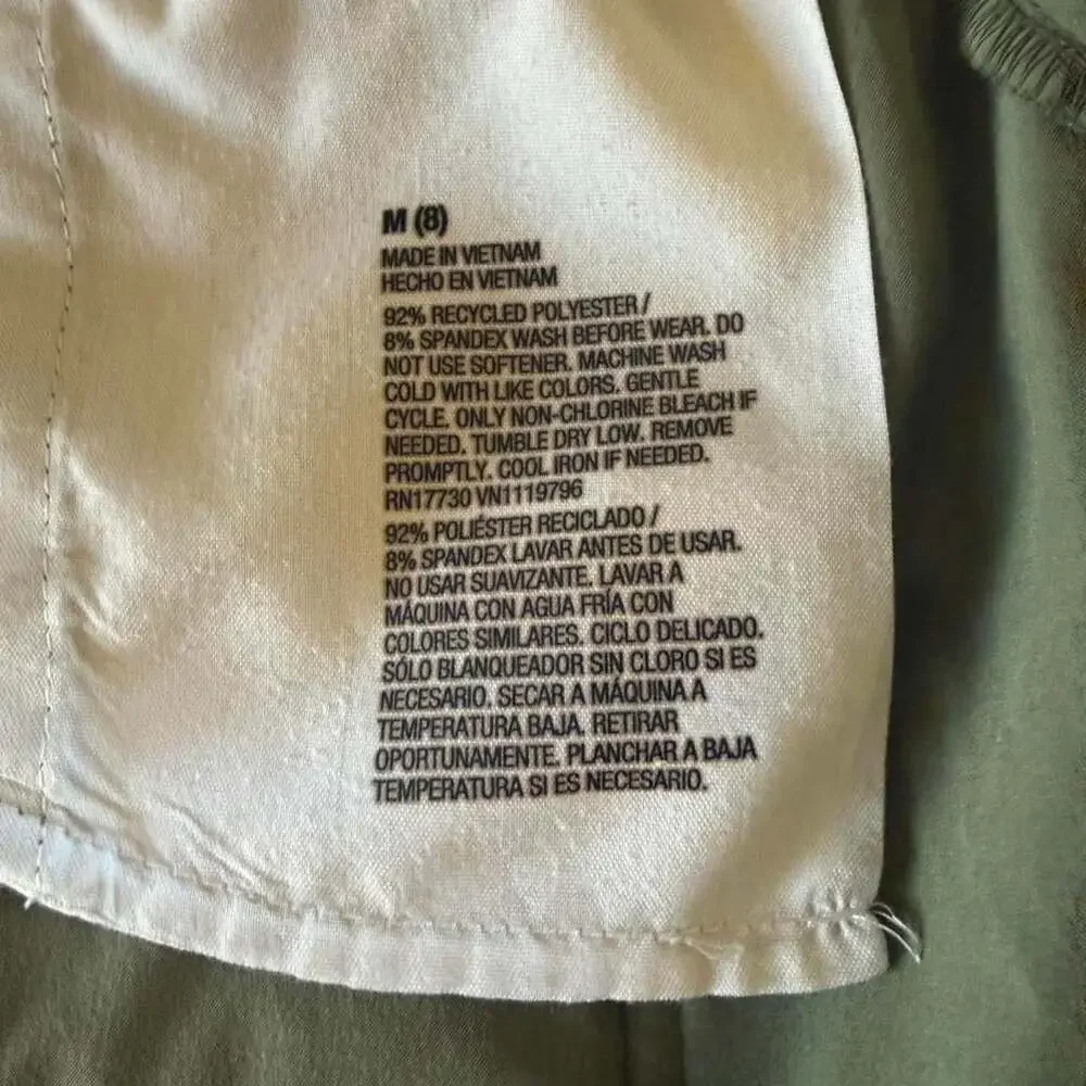 Cat & Jack Kids Olive Cargo Shorts Size M 8